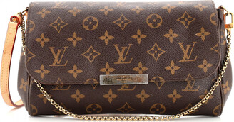 AUTHENTIC Louis Vuitton Favorite MM Monogram PREOWNED (WBA476)