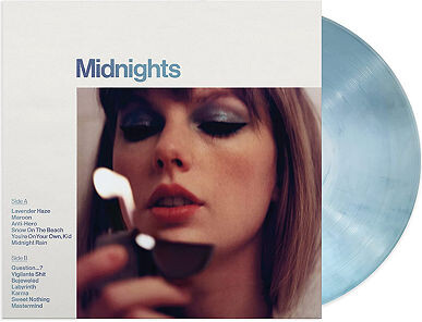 Taylor Swift-Midnights (Moonstone Blue Edition) LP-Vinyl