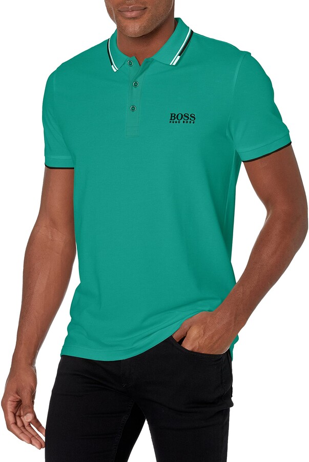 HUGO BOSS Green Men's Polos | Shop the world's largest collection of  fashion | ShopStyle