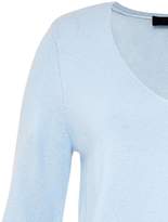 Thumbnail for your product : Hallhuber A-line jumper with V-neckline