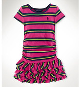 Thumbnail for your product : Ralph Lauren Childrenswear Girls' 2T-6X Cotton Poly Short Sleeved Dress