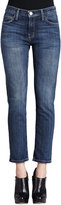 Thumbnail for your product : Current/Elliott The Fling Loved Faded Cropped Jeans