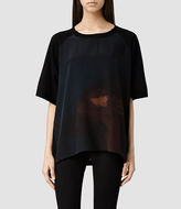Thumbnail for your product : AllSaints Ochre Panel Tee