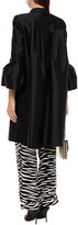 Thumbnail for your product : Carolina Herrera Silk and wool-blend satin-twill coat