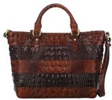 Thumbnail for your product : Brahmin Mini Arno Embossed Leather Colorblock Tote Bag