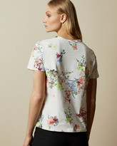 Thumbnail for your product : Ted Baker LILEEYY Pergola branded T-shirt