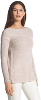 Thumbnail for your product : Chico's Sequin Shine Maya Sweater