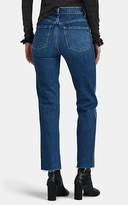 Thumbnail for your product : J Brand Women's Jules Embellished Crop Straight Jeans - Blue
