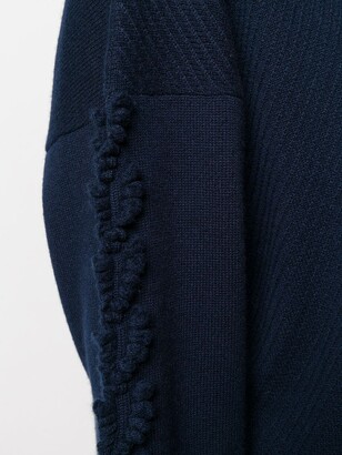 Barrie Textured Sleeves Detail Jumper