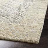 Thumbnail for your product : Crate & Barrel Rosalie Silver Hand Knotted Oriental Rug 6'x9'