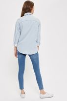 Thumbnail for your product : Topshop Maternity bleach denim shirt