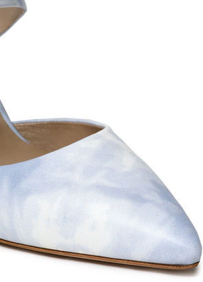 Michael Kors Collection Collection Tie-dyed Leather Mules