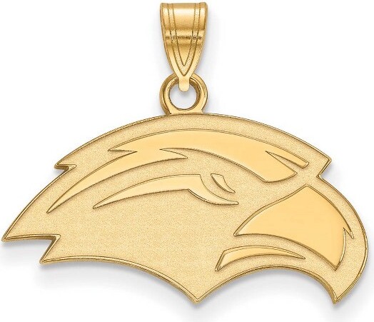 Black Bow Jewelry Co. BlackBowJewelry10kYellowGoldSouthernMississippiGoldenEaglesNCAASmallMascotPendant