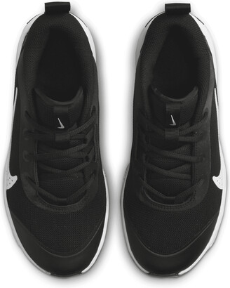 Nike Omni Multi-Court Big Kids' Indoor Court Shoes in Black - ShopStyle