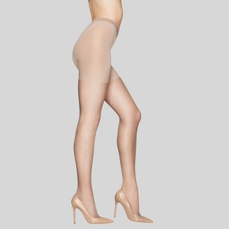 Hanes Premium Women's Silky Sheer Control Top Pantyhose - 1X