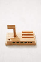Thumbnail for your product : Urban Outfitters Wooden Multi-Device Charging Dock