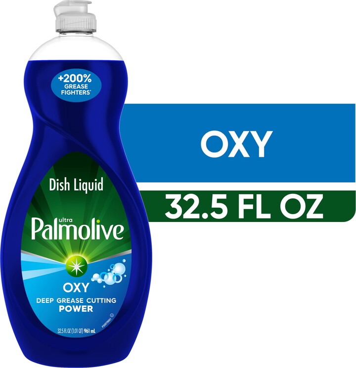 Palmolive Ultra Oxy Liquid Dish Soap, Power Degreaser, 32.5 fl oz Bottle