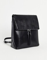 Thumbnail for your product : Call it SPRING by ALDO zipped backpack in black lizard