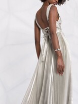 Thumbnail for your product : Maria Lucia Hohan Riley pleated gown