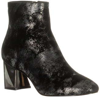 hadlee heeled boot silver