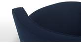 Thumbnail for your product : Leon Swivel Love Seat, Navy Blue