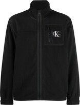 Thumbnail for your product : Calvin Klein Jeans Cotton Fleece Zipped Jacket