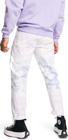Thumbnail for your product : Topman Ombré Tie Die Relaxed Jeans