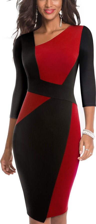 red cocktail dress size 16