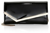 Thumbnail for your product : Jimmy Choo Emmie Patent Leather Clutch