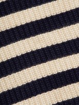 Thumbnail for your product : KHAITE Dotty Striped Cashmere Sweater