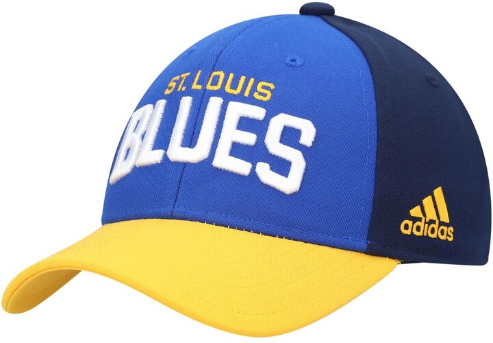 St. Louis Blues adidas Rope Adjustable Hat - Blue