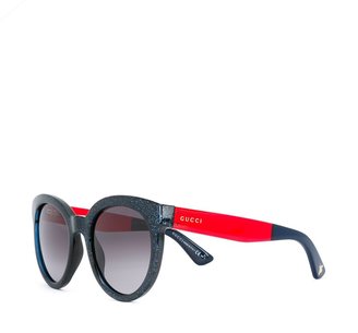 Gucci Eyewear - glitter frame sunglasses - women - plastic - One Size