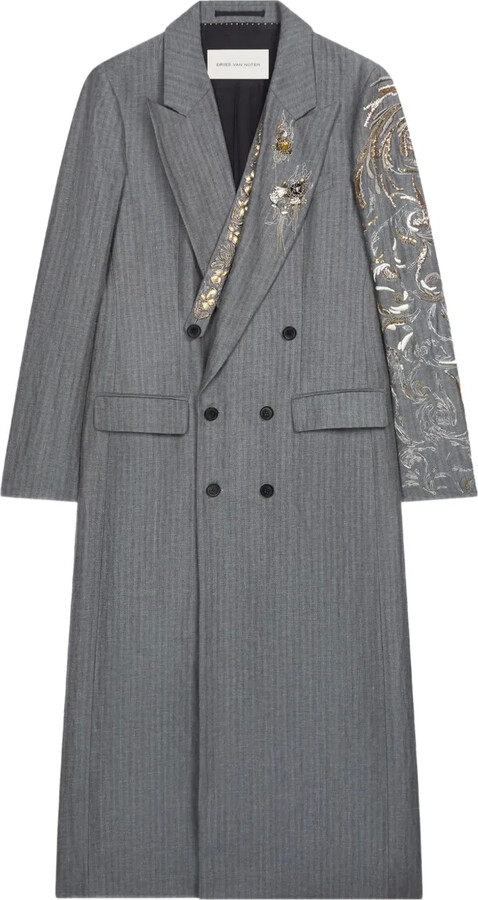Dries Van Noten Embellished Coat