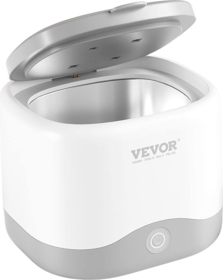 VEVOR Ultrasonic Machine for Dentures, 200 ML Retainer Machine Machine with UV Light,Cleaning Machine 4.48 L Jewelry Machine