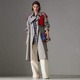 Thumbnail for your product : Burberry Knit-detail Tropical Gabardine Trench Coat