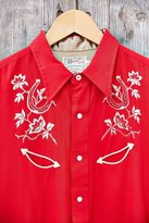 Thumbnail for your product : UO 2289 Urban Renewal Vintage Vintage H Bar C Embroidered Shirt