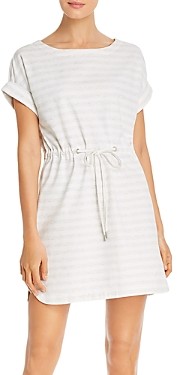amira knitted dress grey melange