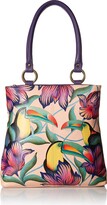 Thumbnail for your product : Anna by Anuschka Women's Genuine Leather Large Classic Shopper | Hand Painted Original Artwork | Jazz Trio One Size