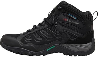 Karrimor mens helix mid weathertite hiking boots black Clearance
