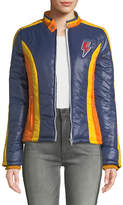 Thumbnail for your product : Mother The High Flyer Zip-Front Puffer Jacket