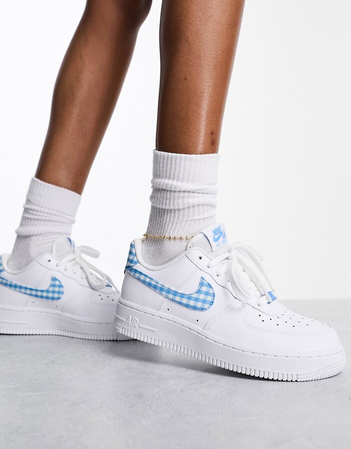 gingham air force 1