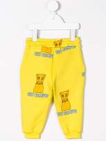 Thumbnail for your product : Mini Rodini Cat Campus jogging bottoms