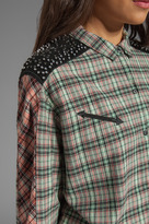 Thumbnail for your product : Maison Scotch Checkered Shirt