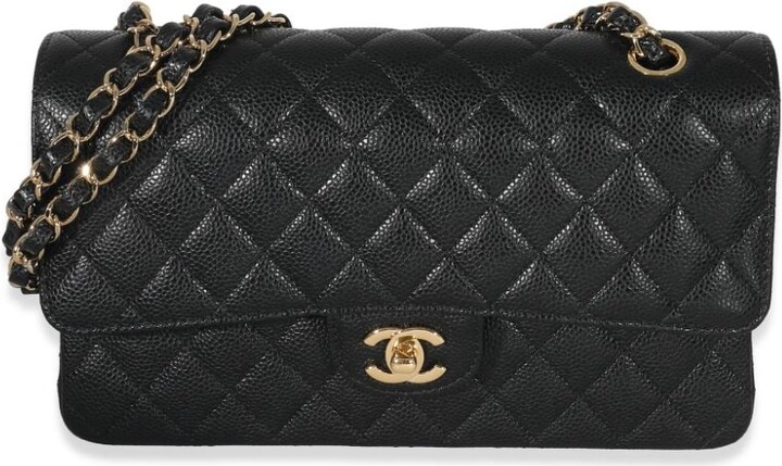 Chanel Pre-owned Medium Geometric-Print Flap Shoulder Bag - Multicolour
