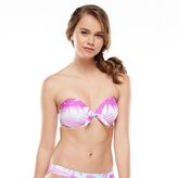 Thumbnail for your product : Candies Candie's ® palm tree underwire bandeau bikini top - juniors