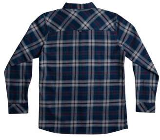 Quiksilver Fitzspeere Plaid Flannel Shirt