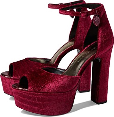 Burgundy High Heel Shoes | Shop The Largest Collection | ShopStyle