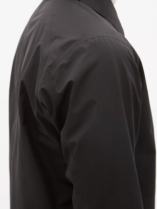 Veilance Partition Zipped Technical Coat - Black