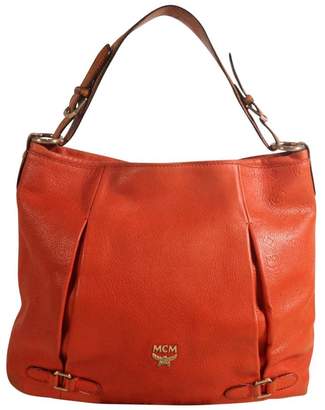 MCM \N Orange Leather Handbags