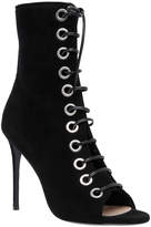Thumbnail for your product : Barbara Bui Breanne Black Suede Open Toe Boot